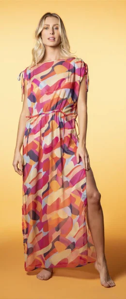 Kafta Longa Franzido Ombro