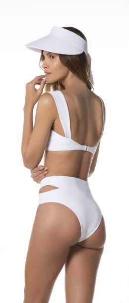 Calcinha Alta C/Vazado Lateral