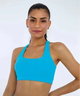 TOP HYPER COSTAS CRUZADAS AZUL SCUBA