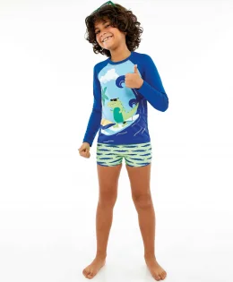 CAMISETA INFANTIL ITALIA UV ALLIGATOR