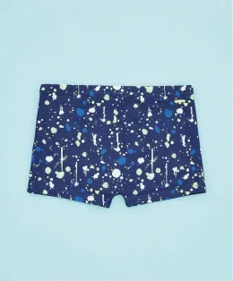 SUNGA JUVENIL BOXER CANCUN TINTA PINGOS DE TINTA