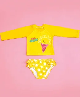 BIQUINI BEBE ITALIA CAMISETA UV