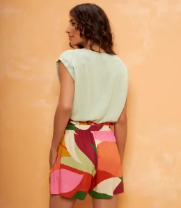 CROPPED C/FRANZIDO E LAO MENTHOL