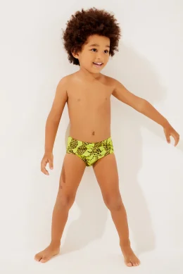 SUNGA INFANTIL BASICA LARGA ABACAXI S05I1267VERDE/GREEN