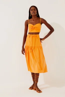 SAIA MIDI FRUTADO E4090A1266 LARANJA/ORANGE