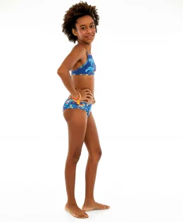 BIQUINI INFANTIL ITALIA FRENTE ARARA ARARA COLORIDA