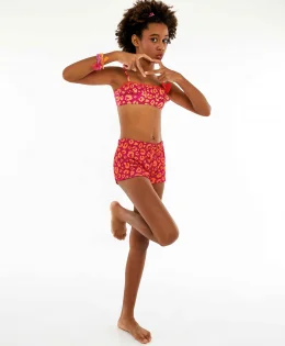 SHORTS INFANTIL SOUTH BEACH ONCINHA ONCINHA LARANJINHA