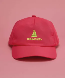 BONE INFANTIL BOAT CIA DO BROTO PINK NEON
