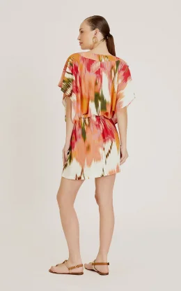 SAIDA MINI MANGA KAFTAN ARAL