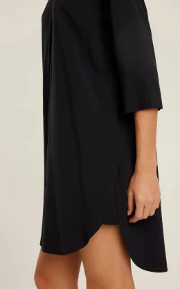 CHEMISIER BASICO FRALDADO