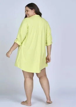 CAMISAO MANGA 7/8 AMARELO VITALITY