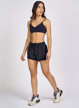 SHORTS RECORTES TULE REGULAGEM COS