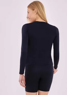 T-SHIRT SKIN FIT MANGA LONGA