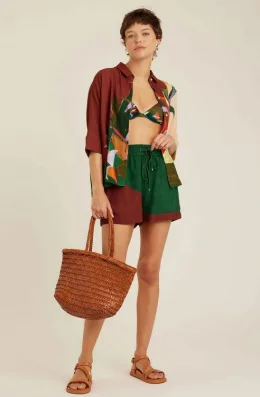 CAMISA CROPPED BROMELIA