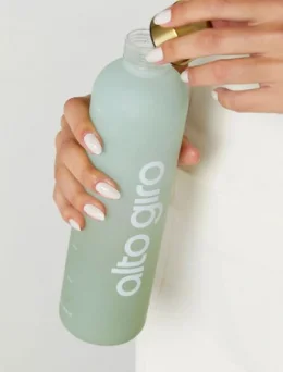 GARRAFA GRADIENTE FOSCO 1LITRO CINZA AZULADO