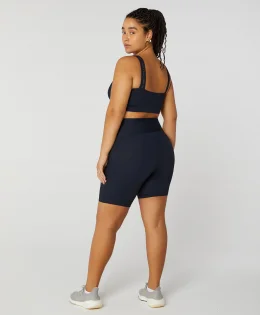 BERMUDA C/ ELAST. E COS SUSTENTACAO PLUS PRETO AZUL