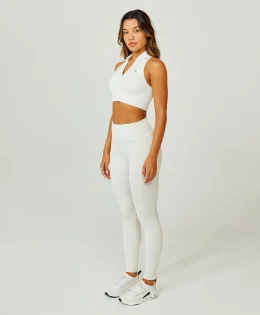 LEGGING COSTAS DUPLA SEAMLESS OFF WHITE