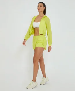 SHORTS SOBREPOSTO COM REGULAGEM E BOLSO CORES