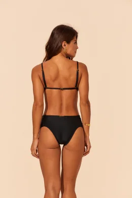 Calca Lua Morena Drapeada Media