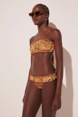 BIQUINI CALCINHA LATERAL MEDIA SEMENTE PINCELADA FRUFRU