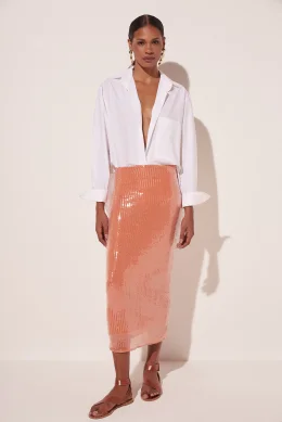 SAIA MIDI QUARTZO LARANJA