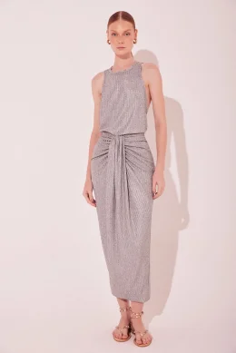 CAMISETA REGATA METALIZADO PRATA