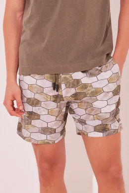 SHORT CASUAL AZULEJOS
