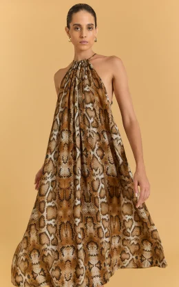 VESTIDO TUNEL DECOTE JIBOIA