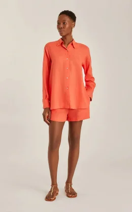 SHORT COS ELASTICO PAPAYA