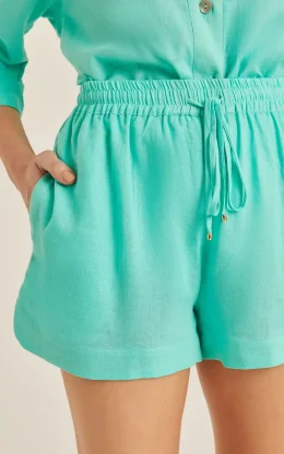 SHORT ELASTICO FRALDADO LAGUNA