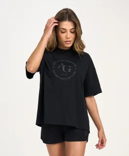 T-SHIRT AMPLA AG FREE OVERSIZED