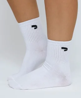 MEIA CANO MEDIO SIMBOLO ALTO GIRO BRANCO PRETO