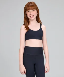 TOP ELASTICO PERSONALIZADO PRETO