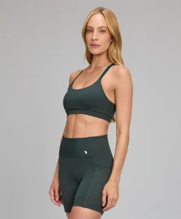 TOP NADADOR ELASTICO PERSONALIZADO VERDE ESCURO