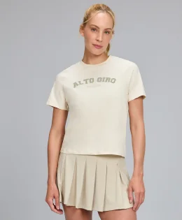 T-SHIRT ALGODAO PIMA COM ESTAMPA LOGO