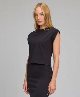 T-SHIRT MUSCLE TEE MALHA PRETO