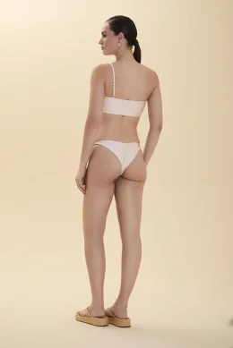 TOP OMBRO NICO DETALHE COURO OFF WHITE