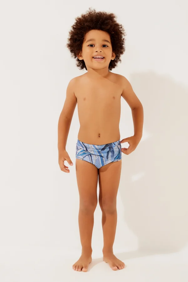 SUNGA INFANTIL BASICA LARGA COLIBRIS S05I1294 AZUL/BLUE