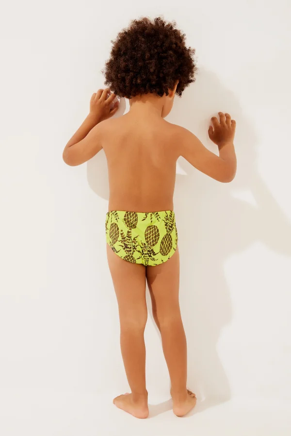 SUNGA INFANTIL BASICA LARGA ABACAXI S05I1267VERDE/GREEN