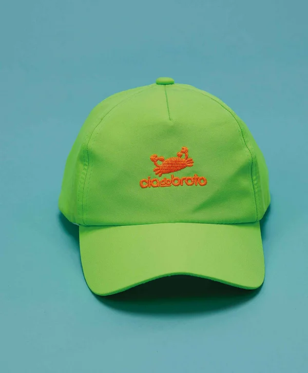 BONE INFANTIL CRAB CIA DO BROTO VERDE NEON